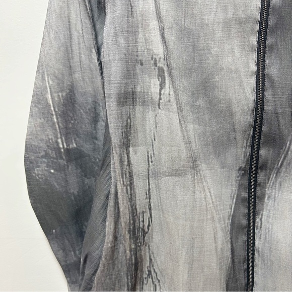 Annette Gortz Germany Dixi Jacket Size 42 Size Large Gray Color Check Minimalism - Picture 9 of 16